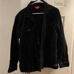Medium Black Union Bay Corduroy Jacket